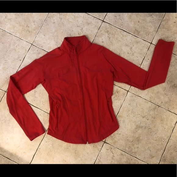 lululemon athletica Tops - SOLD ON MERCARI Lululemon Forme Jacket coral/pink